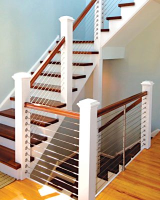 Cable Railing Options for Indoor Stairs - Atlantis Rail Systems