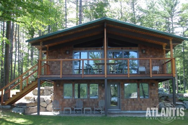 Cable Railing System on Porch